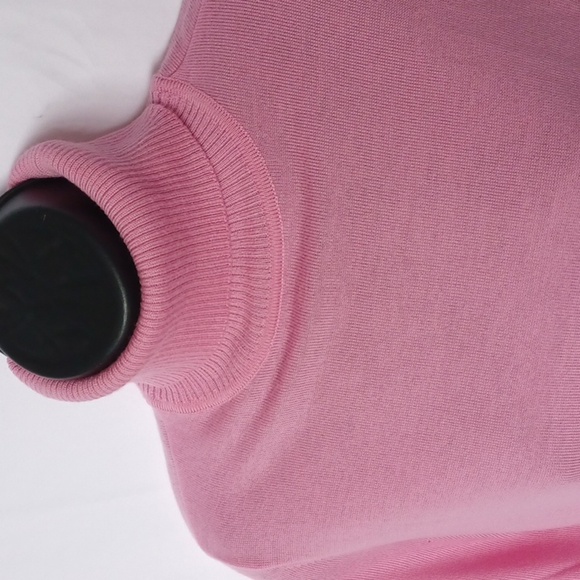 Pendleton Merino Wool Turtleneck, pink, EUC - Picture 2 of 7